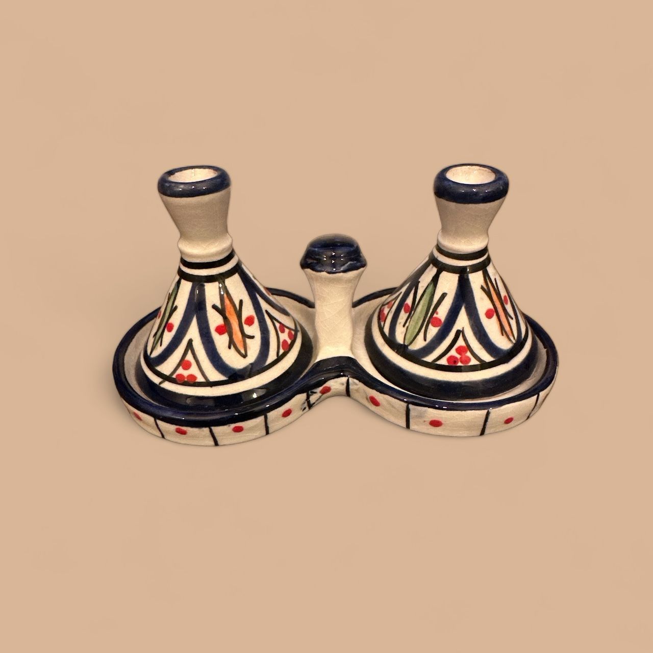 Marokkanische Handarbeit Halter für Gewürze