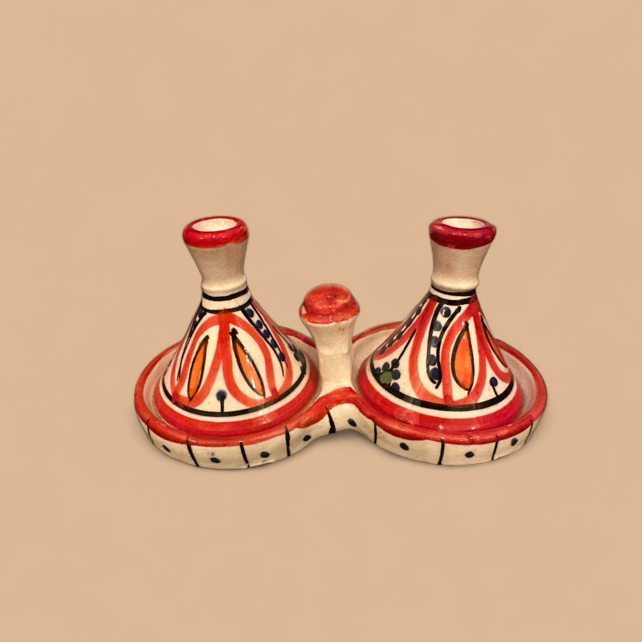 Marokkanische Handarbeit Halter für Gewürze