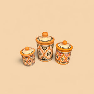 Marokkanische traditionelle handgefertigte Krüge