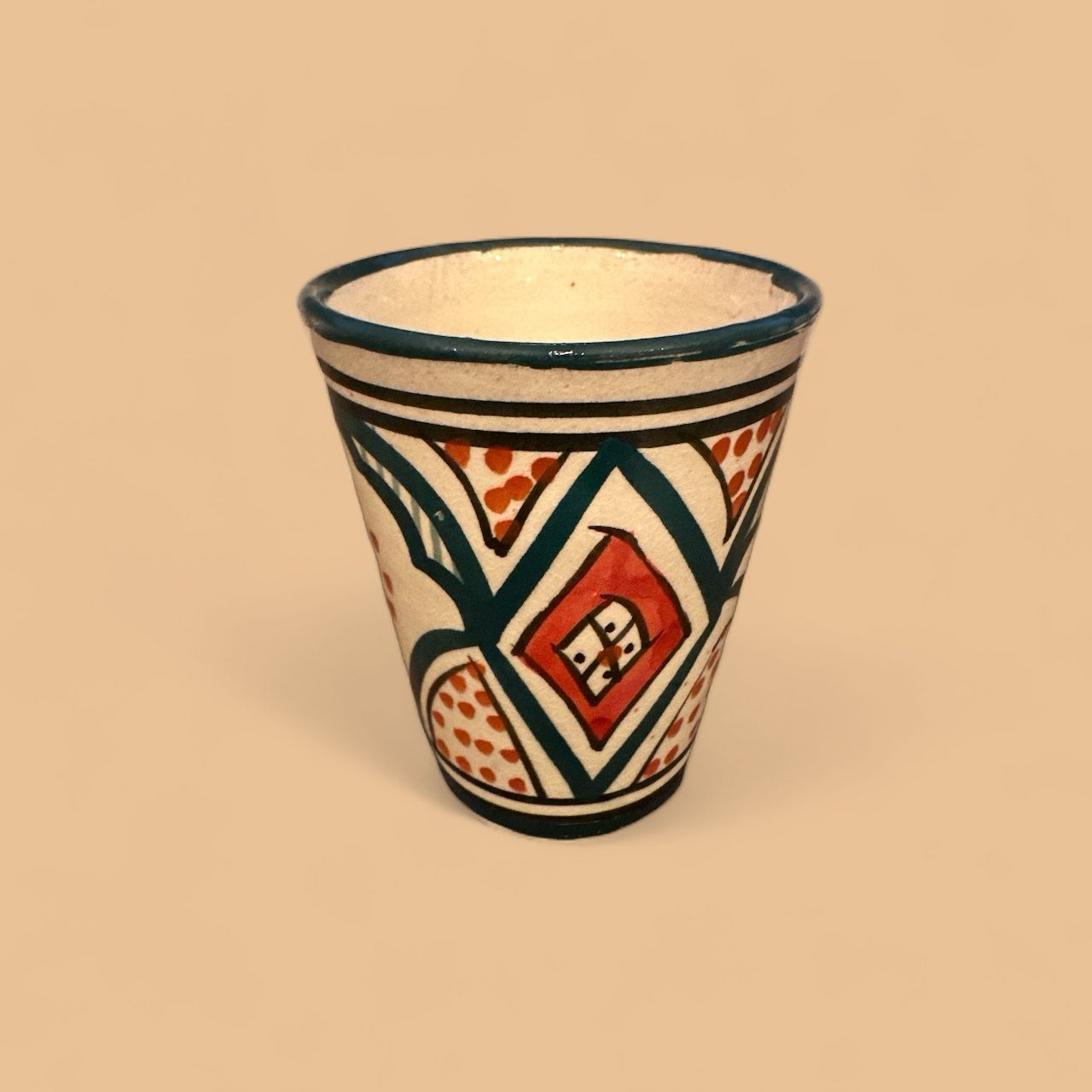 Original marokkanische Keramiktassen