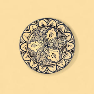 Traditionelle marokkanische handgefertigte Teller