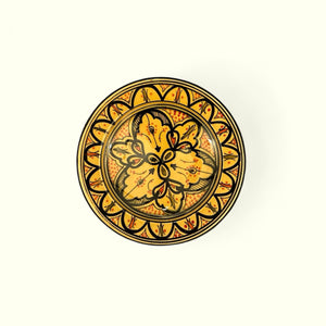 Traditionelle marokkanische handgefertigte Teller