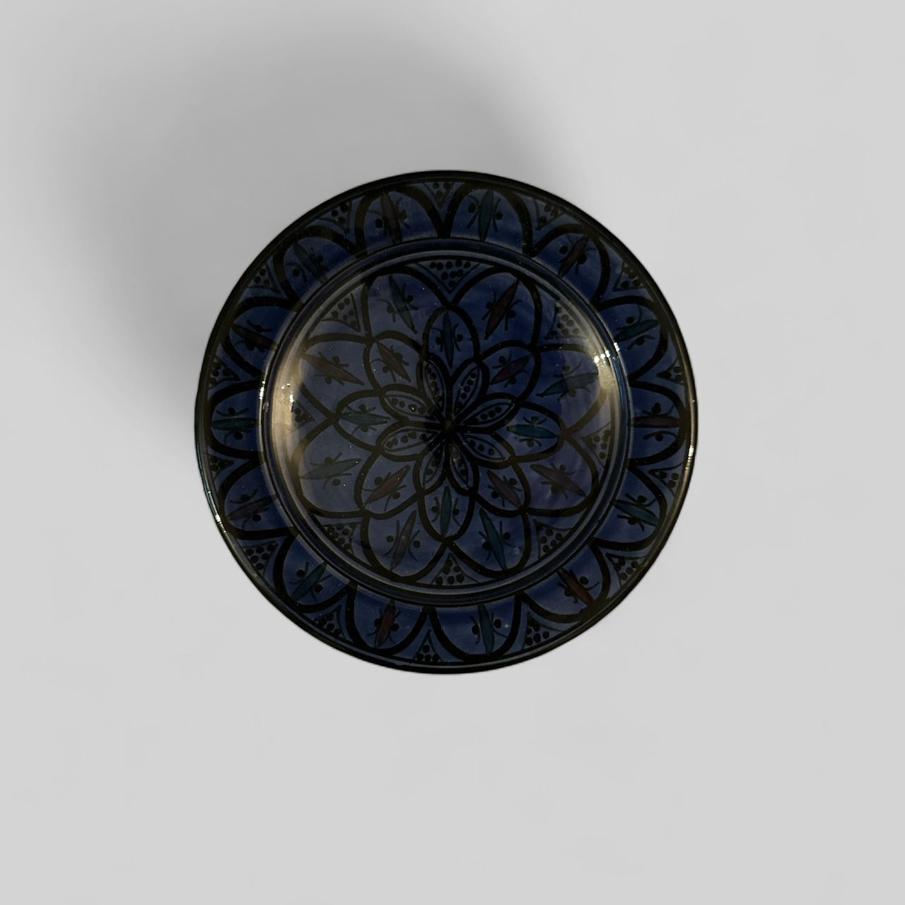 Traditionelle marokkanische handgefertigte Teller