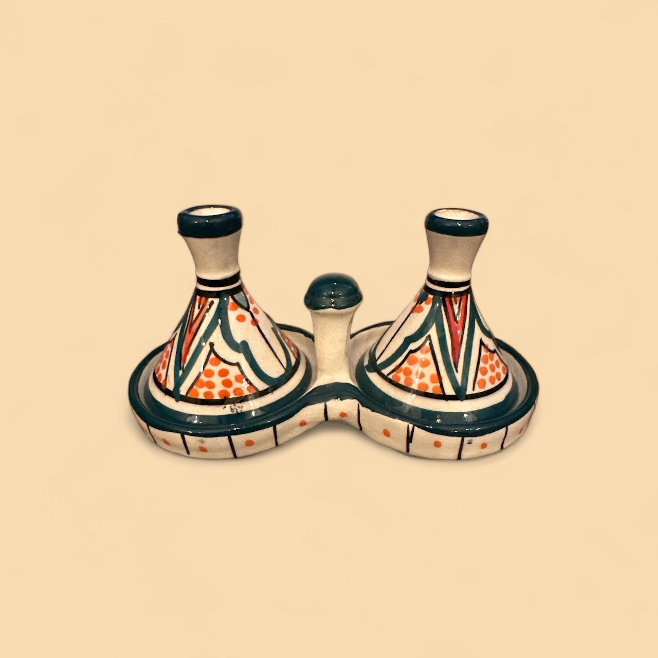 Marokkanische Handarbeit Halter für Gewürze