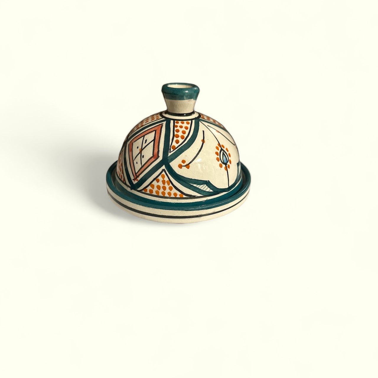 Marokkanische traditionelle handgemachte Rund Küche TAGINE